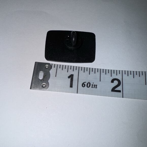 Hello I’m Allergic To People Name Tag Pin Brooch - Picture 2 of 2